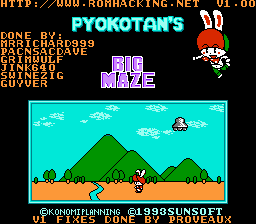 Pyokotan's Big Maze (English Translation)